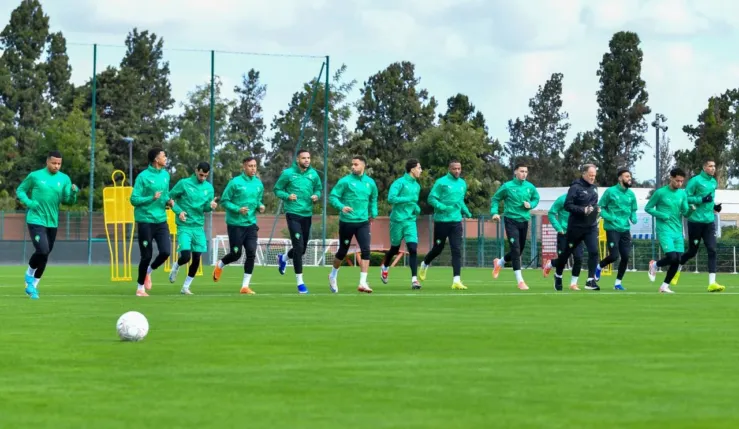 alt= CAN 2025 le Maroc se prépare pour le Cameroun