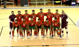 alt= La sélection nationale de futsal participera au tournoi international de Berkane de 10 au 14 avril.