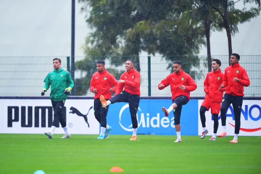 alt= le Maroc affronte le Nigeria en demi-finale.