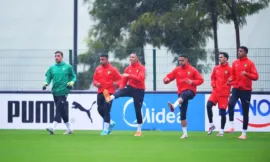 alt= le Maroc affronte le Nigeria en demi-finale.