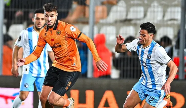 alt= LDC CAF la RS Berkane cale face à Pyramids