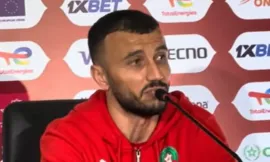 alt= CAN 2025 Maroc Tanzanie Saïss appelle à la vigilance.