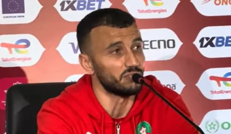 alt= CAN 2025 Maroc Tanzanie Saïss appelle à la vigilance.