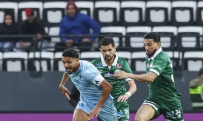 alt= le Raja fait match nul avec l'Union Touarga