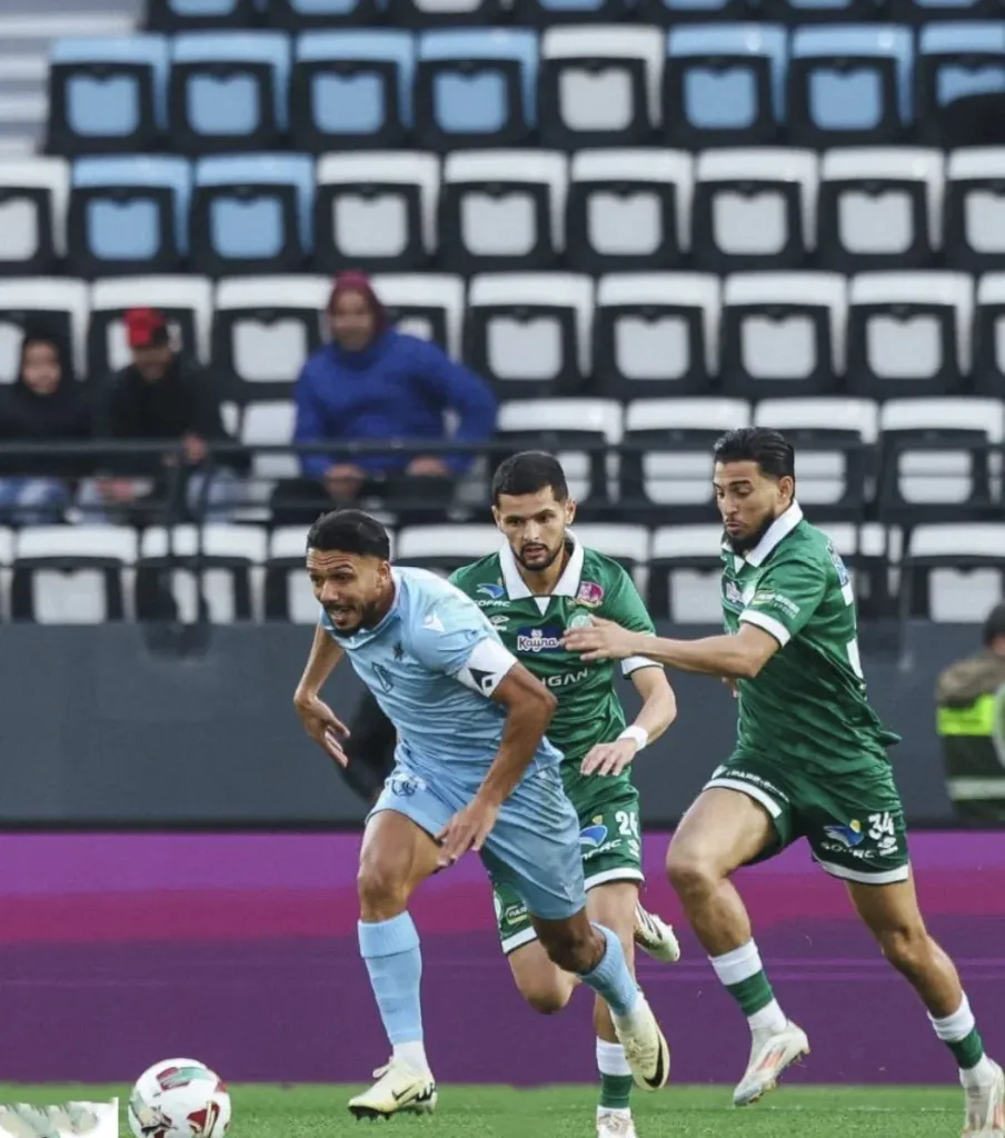 alt= le Raja fait match nul avec l'Union Touarga