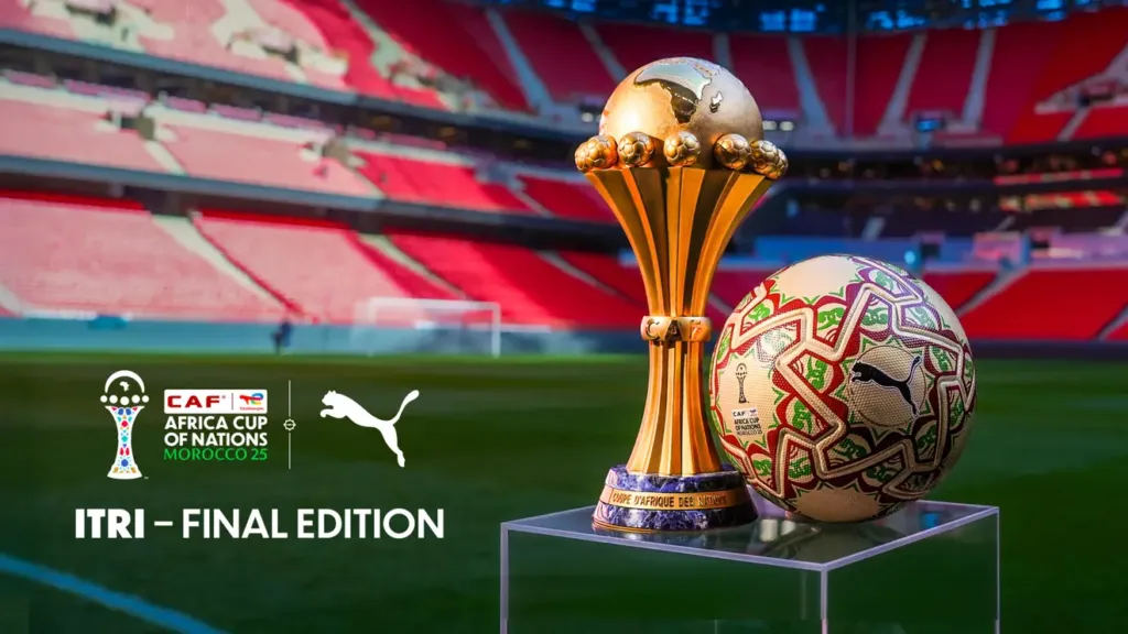alt= CAN 2025 la CAF et PUMA dévoilent le ballon de la finale