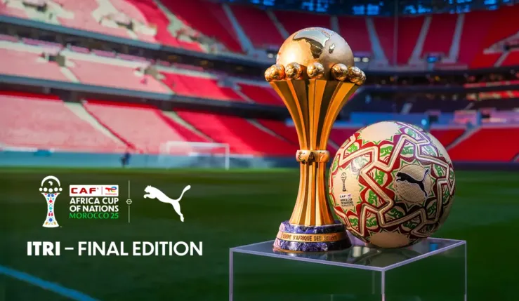 alt= CAN 2025 la CAF et PUMA dévoilent le ballon de la finale