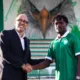 alt= Balla Moussa Conté au Raja.