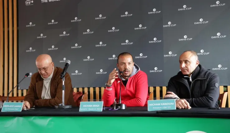 alt= Coupe Davis le Maroc dévoile son équipe.