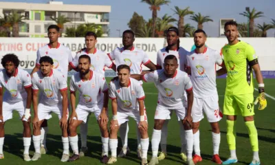 alt= Hassania Agadir ramène un succès de Rabat.