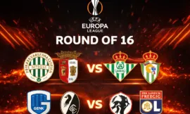 ALT= programme 8es de finale Ligue Europa affiches Lille Aston Villa Celta Vigo Lyon