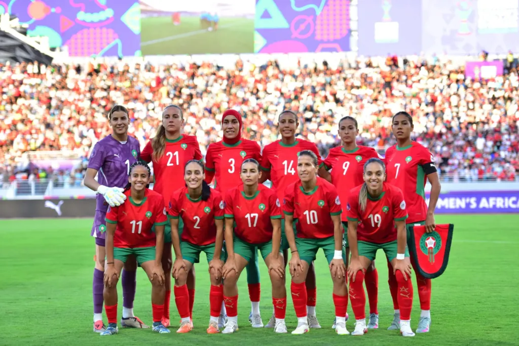 alt= Maroc Burkina Faso féminin stade Al Madina