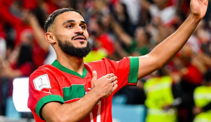 alt= Boufal en feu en Ligue 1