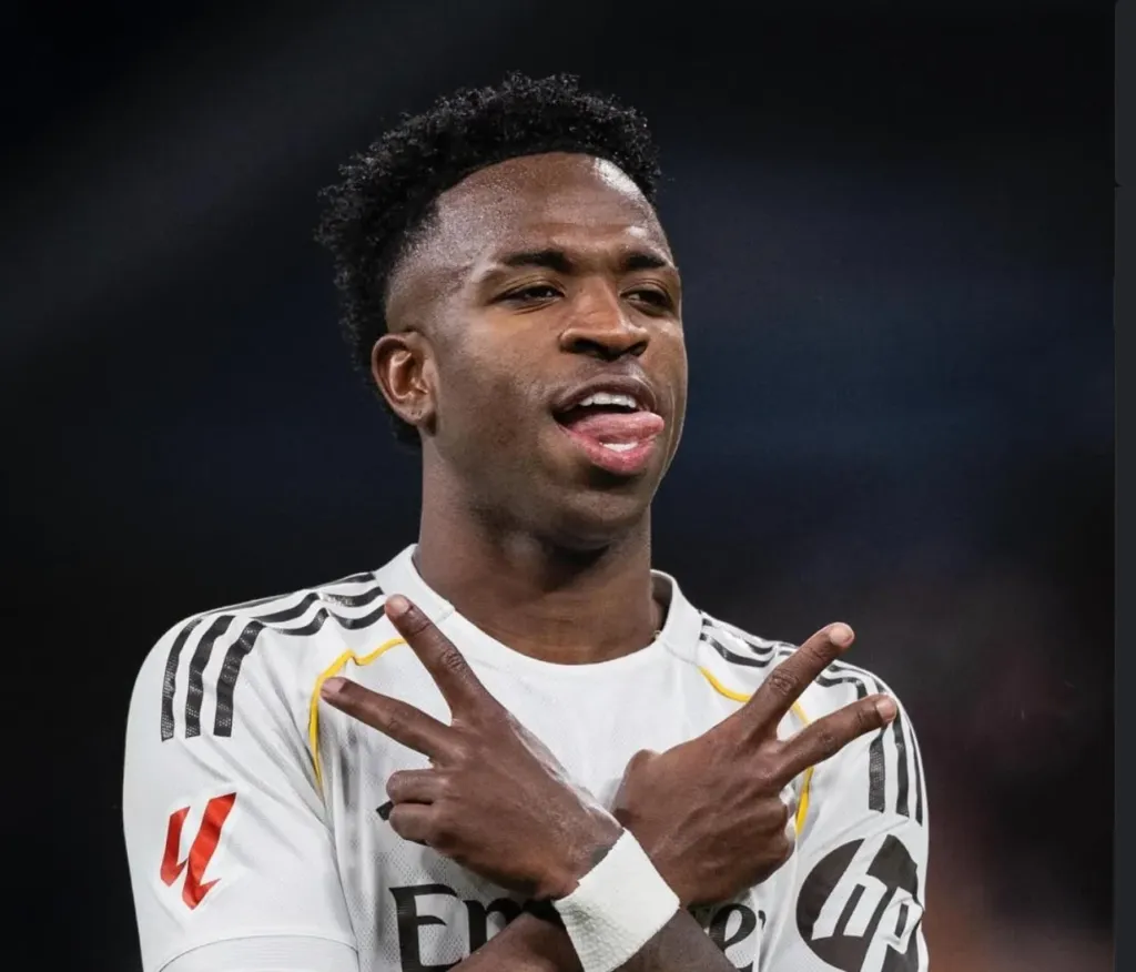 alt= Vinicius Jr a fait plier l'Atletico dans le derby madrilène.