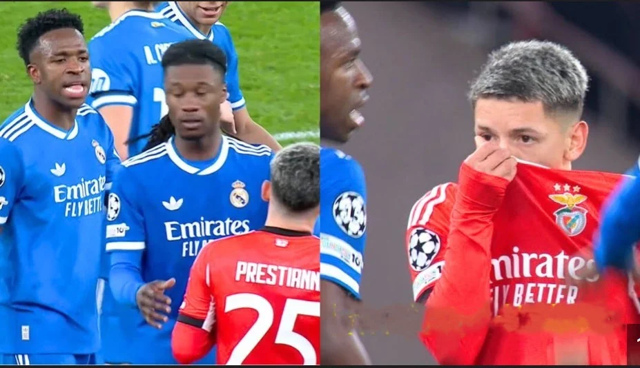 alt= affaire Prestianni Vinicius Jr UEFA