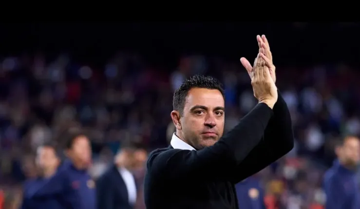 alt= Xavi sélectionneur Maroc