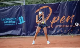 alt= Yasmine Kabbaj tennis Maroc