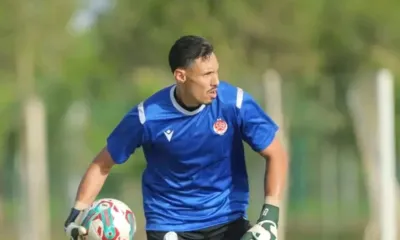 Alt= Abdelali M'Hamdi, gardien du WAC.