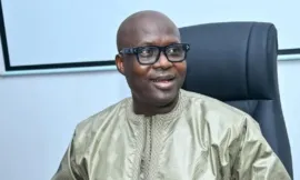 alt=Abdeoulaye Fall, président de la fédération sénégalaise de football.
