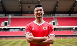 alt= Achraf Dari sous le maillot de Kalmar FF.