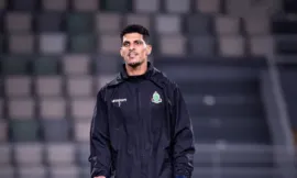 alt= Youssef El Fahli, attaquant de l'AS FAR.