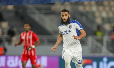 ALT= Phase de jeu de la rencontre ayant opposée Union sportive Yaacoub Mansour et le Fath Union sport à l'occasion de la 15e journée de la Botola Pro.