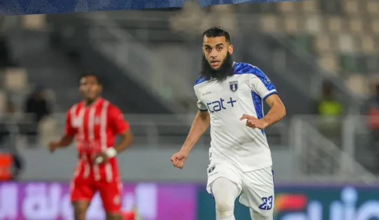 ALT= Phase de jeu de la rencontre ayant opposée Union sportive Yaacoub Mansour et le Fath Union sport à l'occasion de la 15e journée de la Botola Pro.