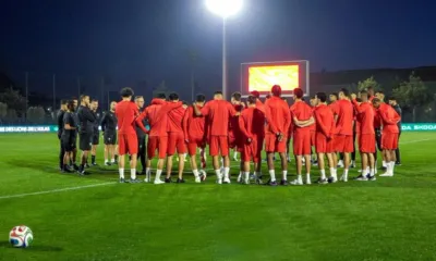 alt= Stage de préparation du Maroc avant le Mondial 2026