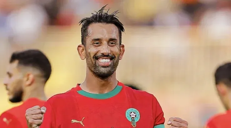 alt= Mohamed Rabii Hrimat enfin chez les Lions de l'Atlas.