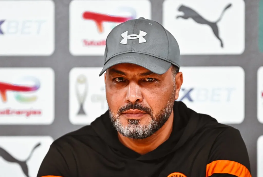 alt= Moine Chaabani avant RSB AS FAR Ligue des champions.