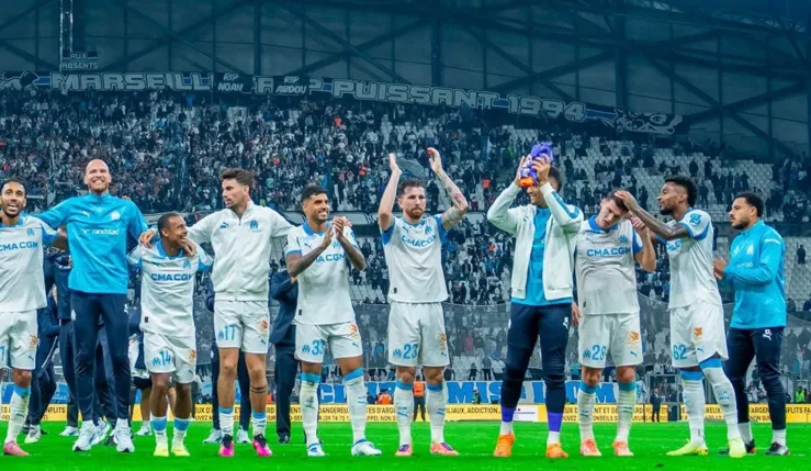 Alt= l'Olympique de Marseille a réussi l'essentiel face à Auxerre 1-0.