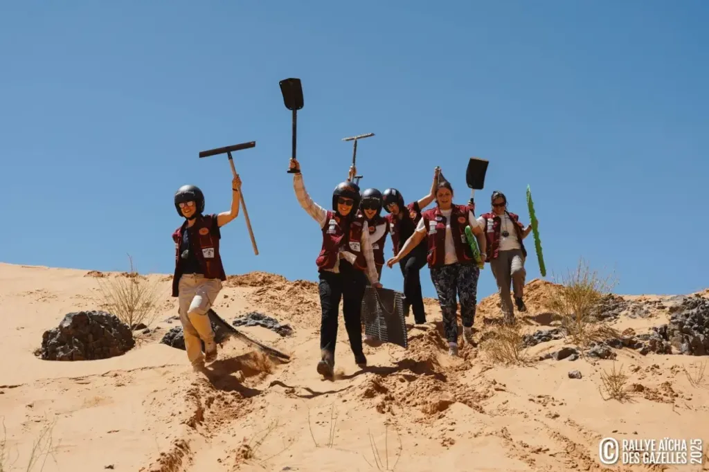 Alt= La 35ᵉ édition du Rallye Aïcha des Gazelles du Maroc se tiendra du 27 mars au 11 avril 2026.