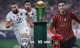 Alt= l'Olympic Safi affronte l'USM Alger en demi-finale de la Coupe de la CAF.