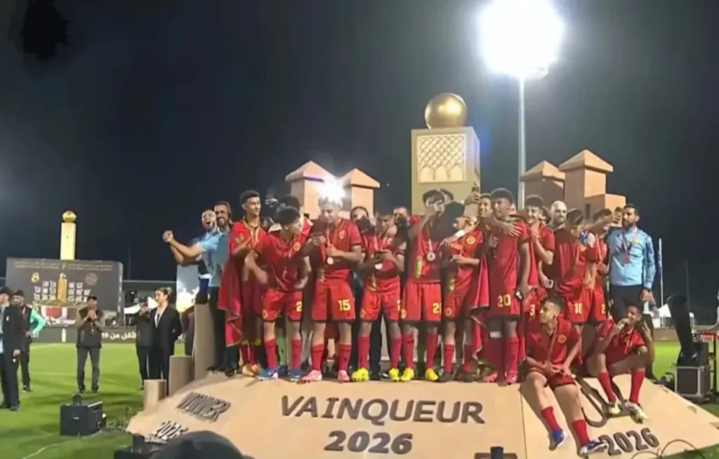 Alt= L’Académie Mohammed VI de football remporte la 8e édition du tournoi International U19 face au Hajduk Split.