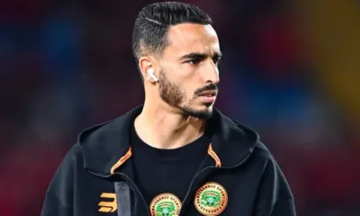 Alt= Geste déplacé d'Amine Azri de la RS Berkane.