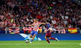 alt= L'Atletico Madrid élimine le FC Barcelone Ligue des champions.