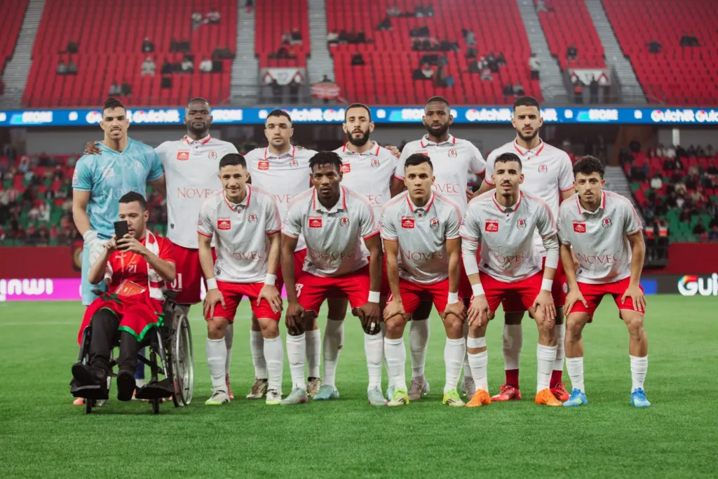 Alt= Composition FUS Rabat face au Raja.