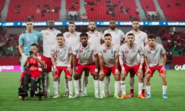 Alt= Composition FUS Rabat face au Raja.