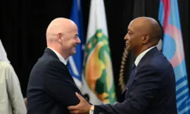 alt= La CAF soutien Gianni Infantino