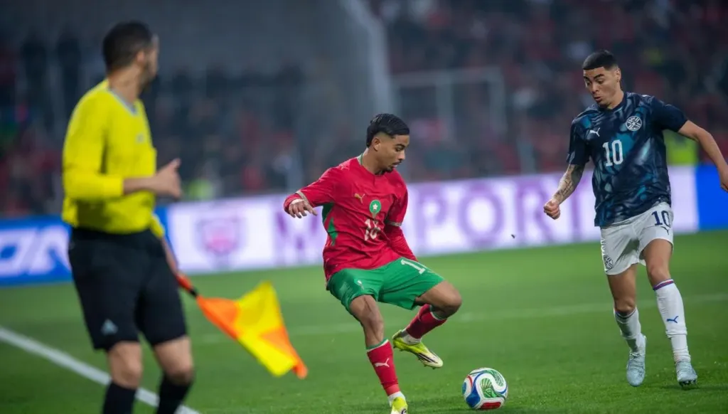 Alt= Jassim ému par ses débuts avec les Lions l’Atlas