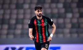 Alt= Marouane Louadni avant RS Berkane AS FAR.