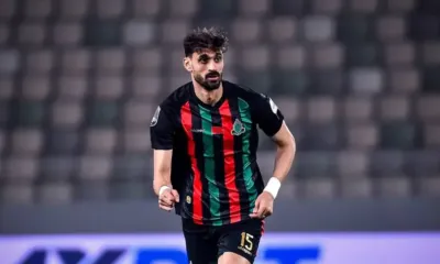 Alt= Marouane Louadni avant RS Berkane AS FAR.