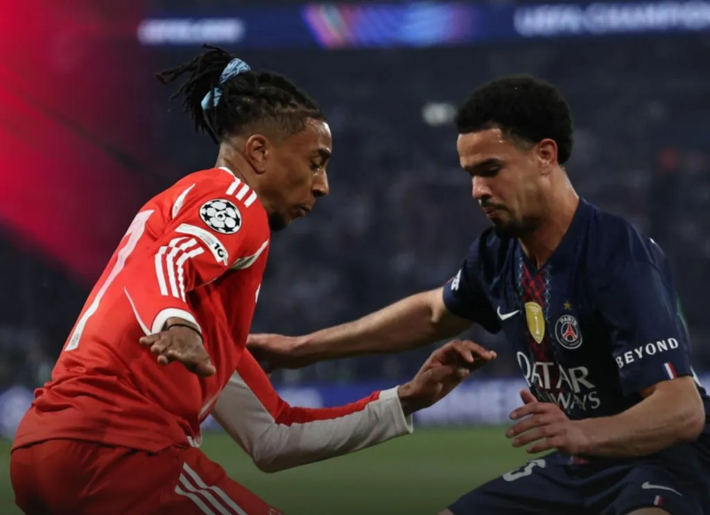 Alt= Le PSG bat le Bayern dans un match de folie (5-4).