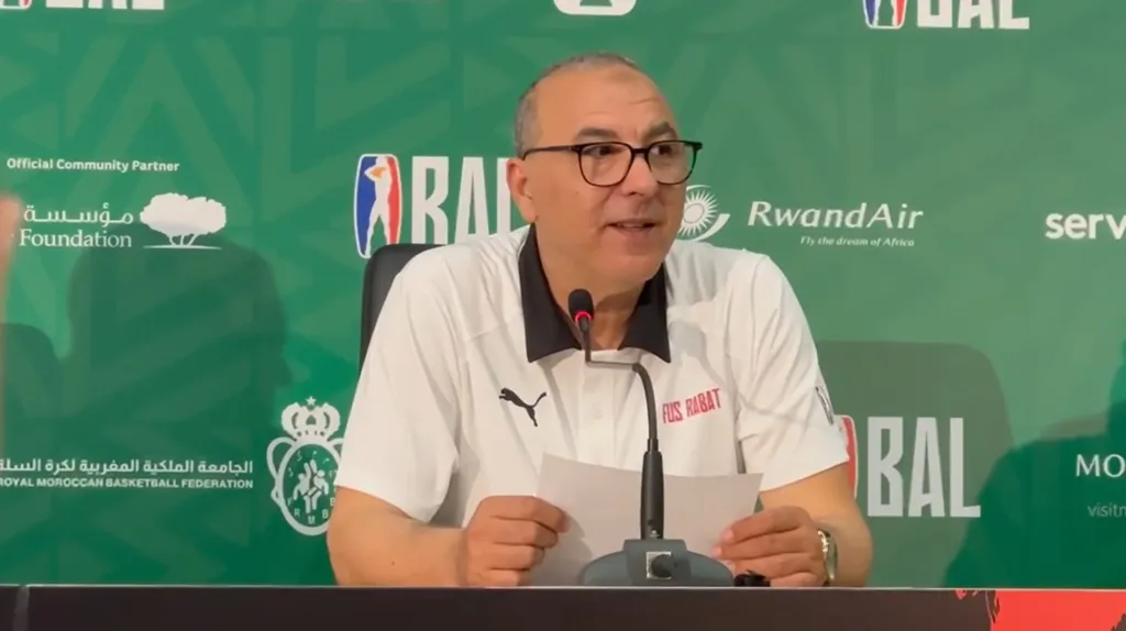 Alt= BAL réaction Said El Bouzidi après FUS JCA Kings.