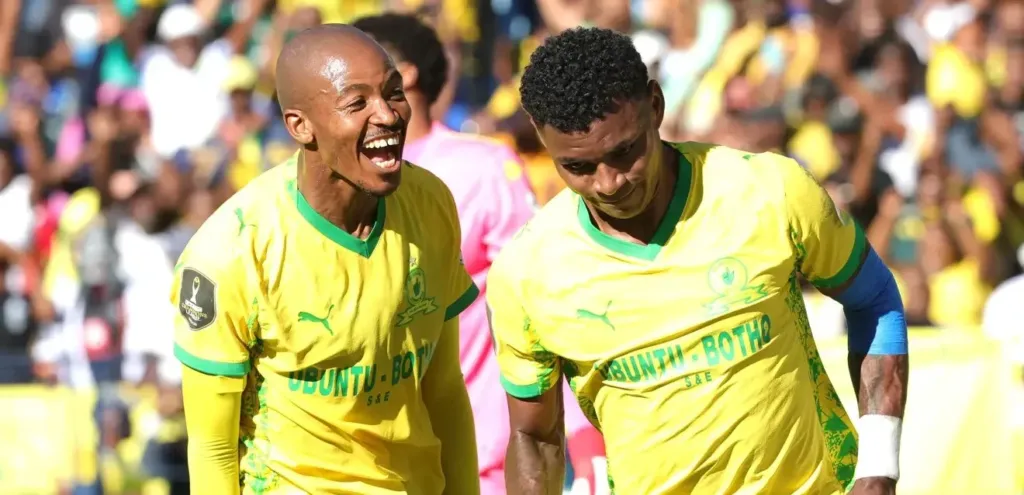 Alt= Mamelodi Sundowns en finale Ligue des champions CAF.