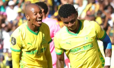 Alt= Mamelodi Sundowns en finale Ligue des champions CAF.