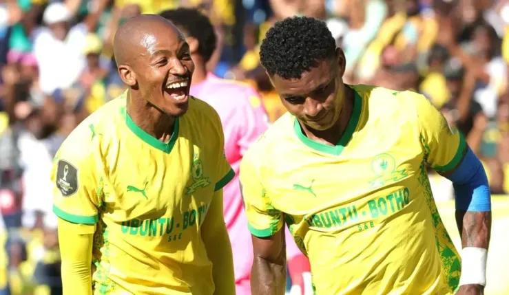 Alt= Mamelodi Sundowns en finale Ligue des champions CAF.