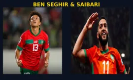 Alt= Eliesse Ben Seghir et Ismaël Saibari.