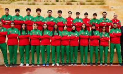 Alt= Taekwondo Mondiaux 2026 juniors 20 athlètes marocains.