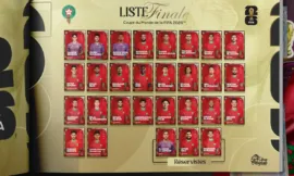 alt= liste des Lions de l’Atlas pour la Coupe du Monde 2026